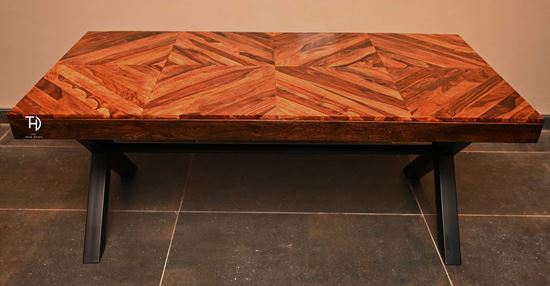Herringbone Dining Table