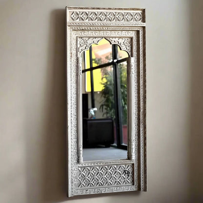 Jharokha Wooden mirror frame