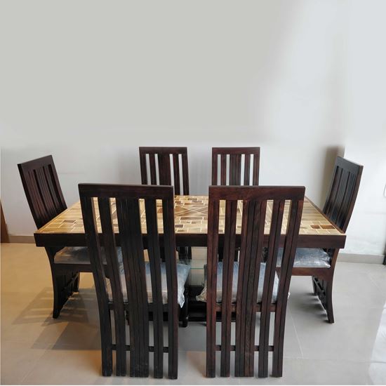 Epoxy Dining Set - The Home Dekor