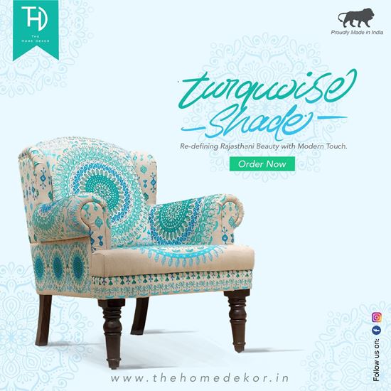 Maharaja Sofa Blue