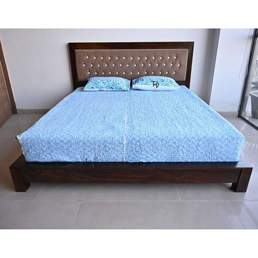 Tufted King Bed