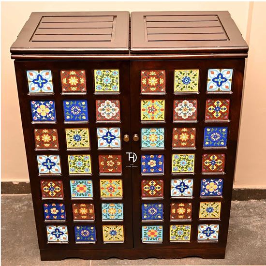 Siramika Bar Cabinet - The Home Dekor