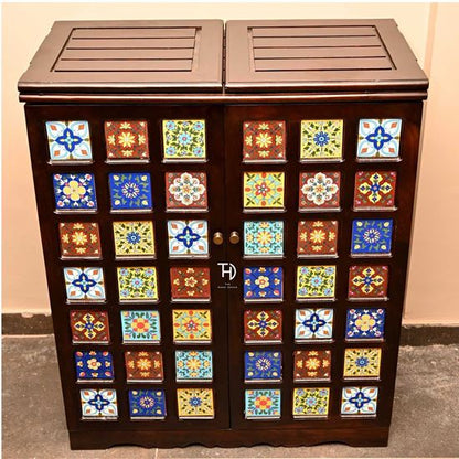 Siramika Bar Cabinet - The Home Dekor