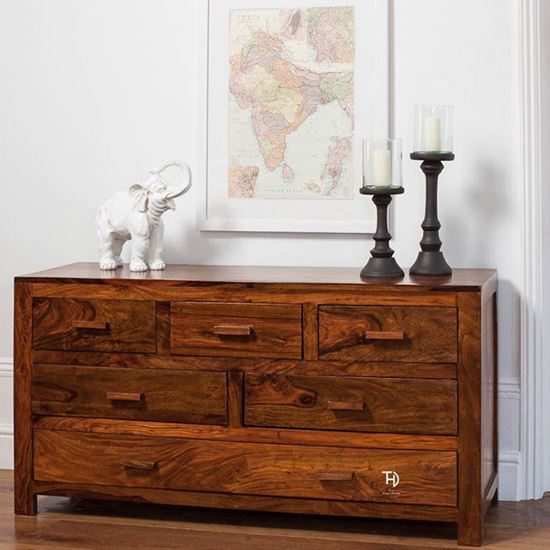 Latin 7 Drawer Chest - The Home Dekor