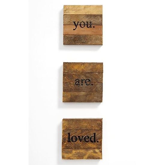 Wall art set 3 pcs