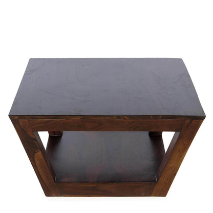 Laatto Coffee Table Made in Sheesham Wood, Strong Wooden Coffee Table. Rectangular Shape Coffee Table.   