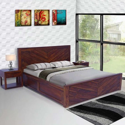 Herringbone Bed