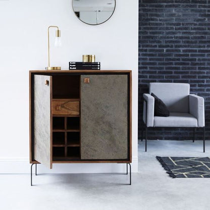 Jarrah Bar Cabinet - The Home Dekor