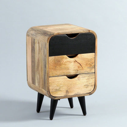 Braithwaite Bedside Table Black