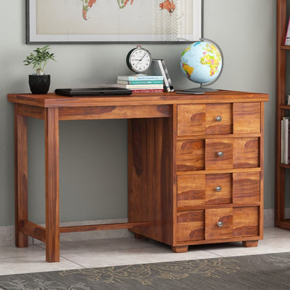Solid Wood Four Drawer Mars Desk.