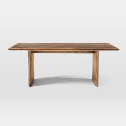 Solid Mango wood Rectangular shaped Modern Center Table.  