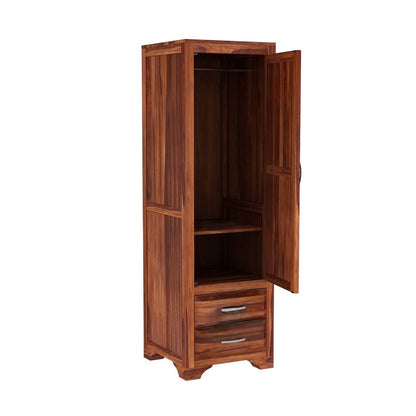 Wooden One Door and Two Drawer Neptune Wardrobe. 