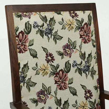 Wooden Amira Chair With Handrest. 