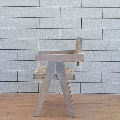 Solid Mango Wood and Natural Atlanta Chair.