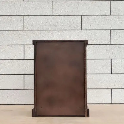 Solid Wood One Door One Drawer  Diamond Bedside.
