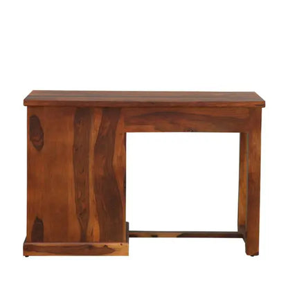 Sheesham Wood One Door Three Drawer Drag Study Desk.