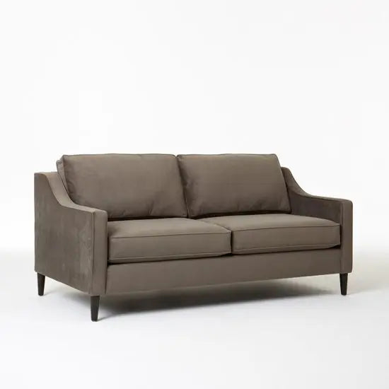 Gray colour sleek design sofa online