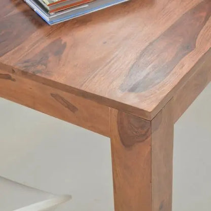 Harry four seater dining table made in solid sheesham wood. 