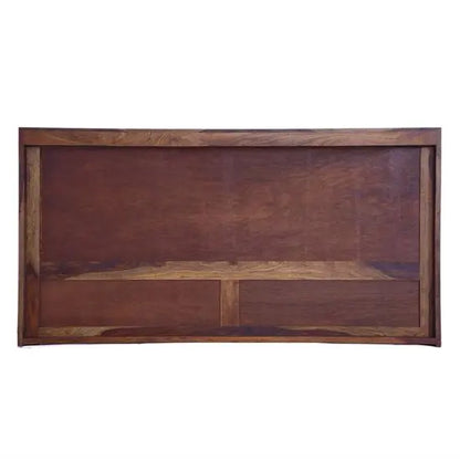 back side view of storage bed