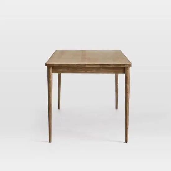 Mango Wood Rectangle Shape Koel Dining Table With Same Design Bench turned legs. 