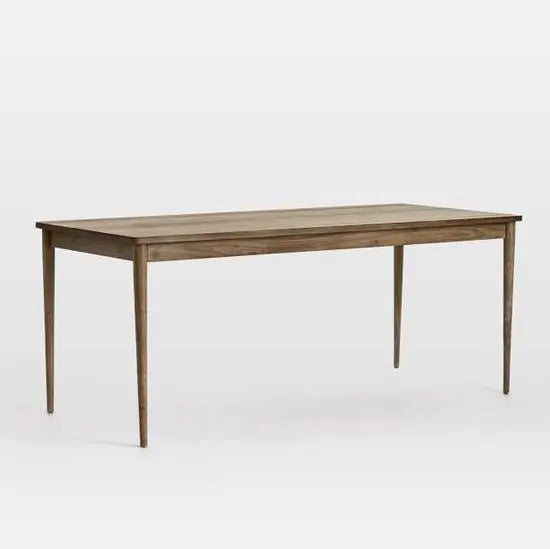 Solid Mango Wood Rectangle Shape Koel Dining Table With Same Design Bench. 