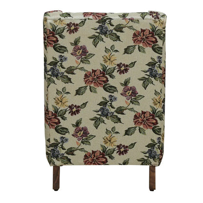 Sheesham wood Round legs child sofa one seater Krishna Childrens Sofa.