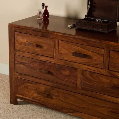 Latin 6 Drawer Chest Made in Solid Sheesham Wood. 
