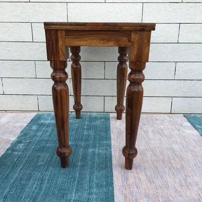 Solid Wood One Drawer Lazer Study Table