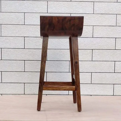 Solid Sheesham Wood Mac Bar Chair. 