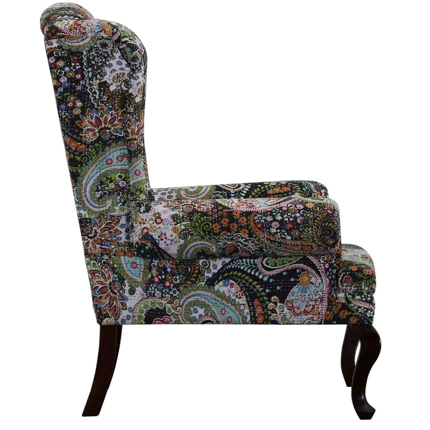 Sheesham Wood Maharaja Sofa Black. 