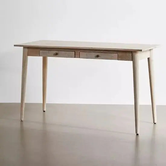 Wooden Two Drawer Monet Study Desk Use For office Area and Study Rooms. 