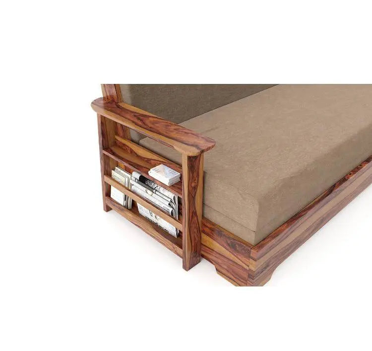Sheesham wood Morley sofa bed couch