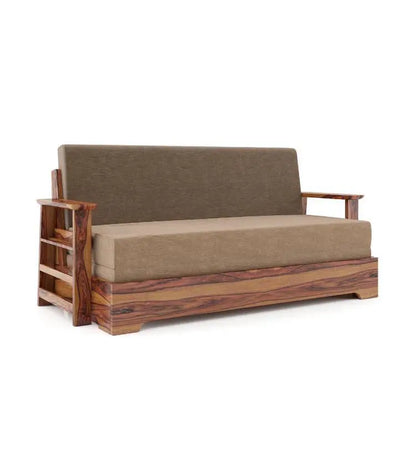 Solid wood Morley sofa bed couch