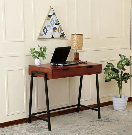 compact design with two drawers for storage Neural School Desk.  