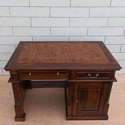 Solid Wood One Door Two Drawer Neural Vibro Study Table