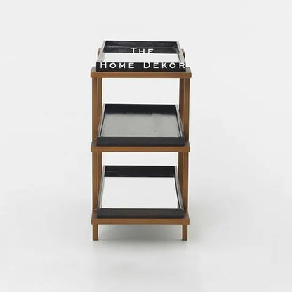Wooden And Metal Frame Olee Open Rack. 