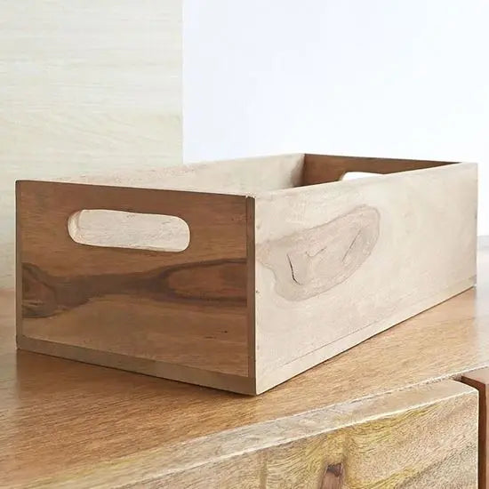 It is great to organize or hold books, novels, etc. The Supernatural finish gives the tray a minimalistic look.