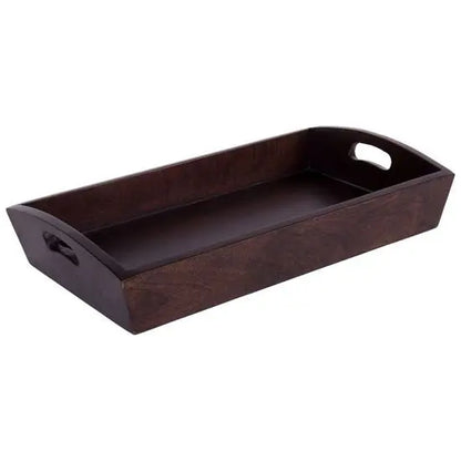 Sheesham Wood Oliver Serving Tray Walnut by The Home Dekor. 