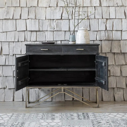 Two Door Two Drawer Ran Modern Sideboard.