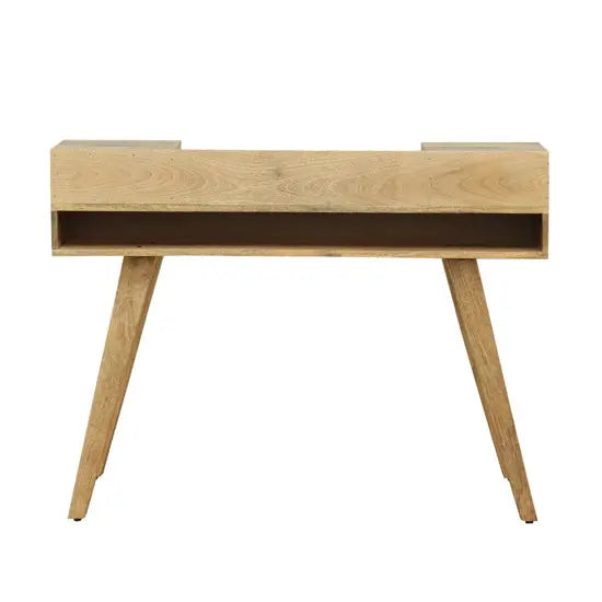 Mango Wood Five Drawer Multi Rino Desk. 