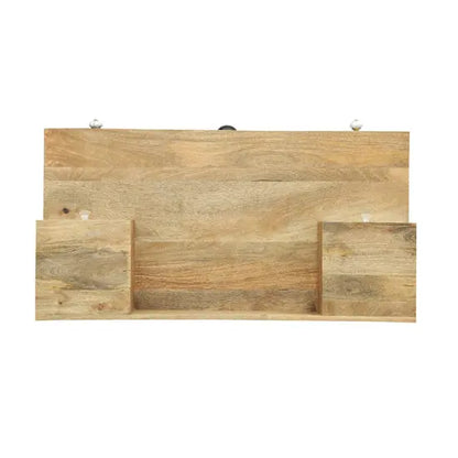 Mango Wood Five Drawer Multi Rino Desk. 