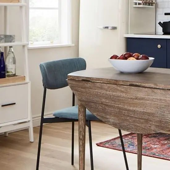 Solid Wood Four Seater Expansion dining table.