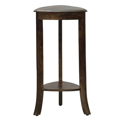 Solid Sheesham Wood SanBee Triangle Table. 