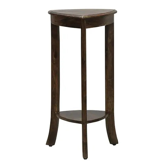 Solid Wood SanBee Triangle Table. 