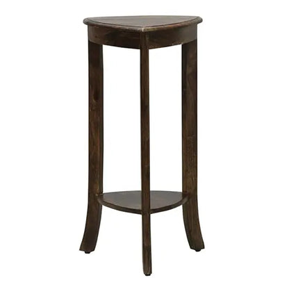 Solid Wood SanBee Triangle Table. 
