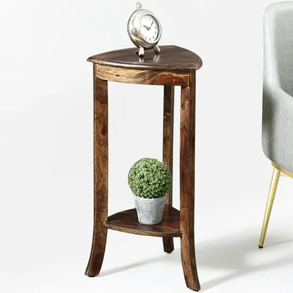 Solid Wood SanBee Triangle Table