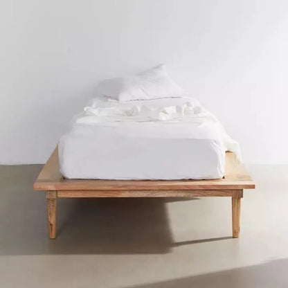 Wooden Simple design Tesoro Platform Bed. 