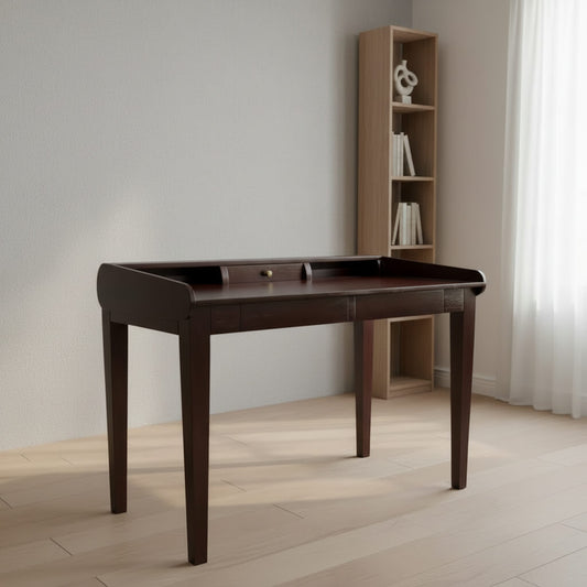 Wooden Two Big Drawer and One Small Drawer Thunder Black Desk. 