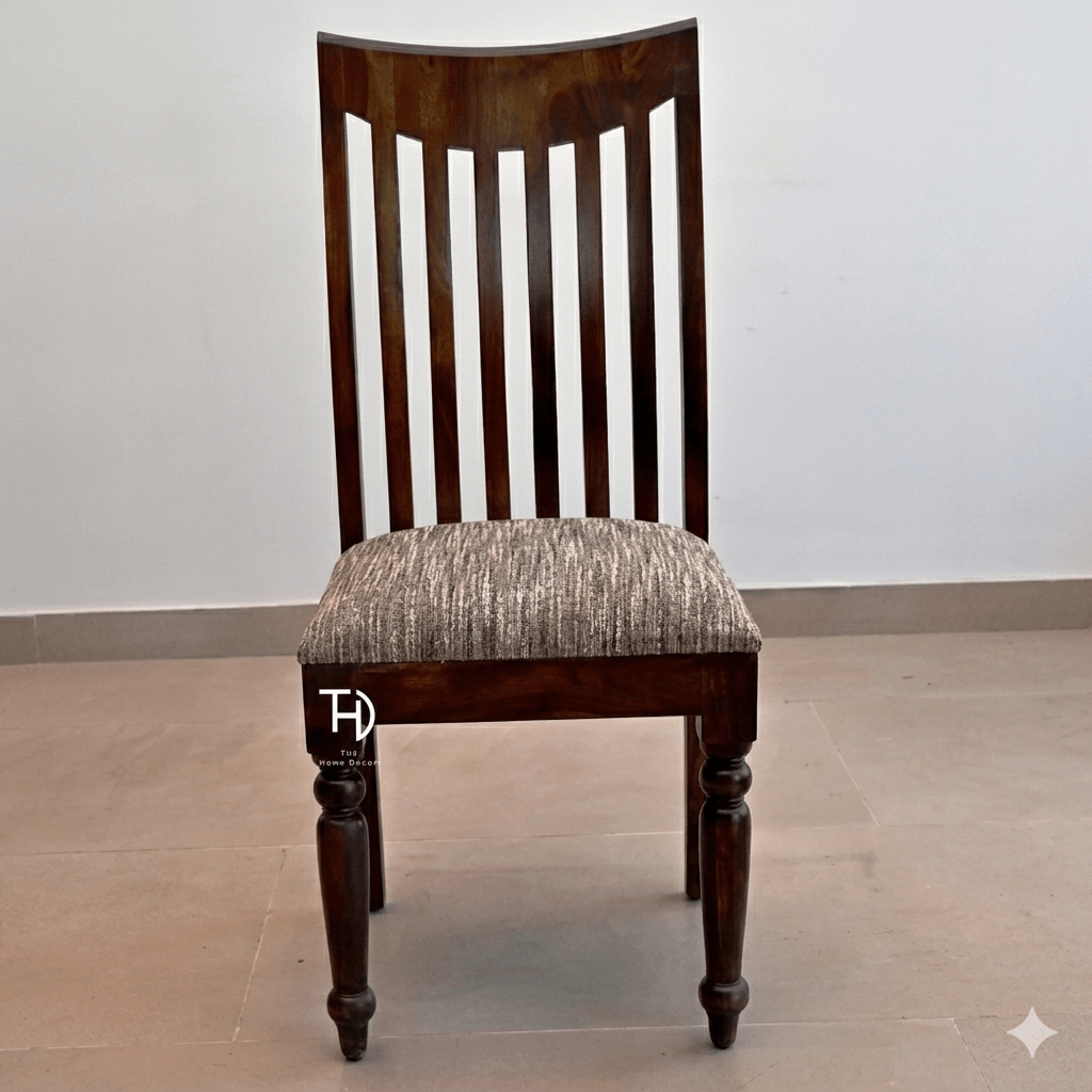 Solid Sheesham Wood Vintage Dining Chair