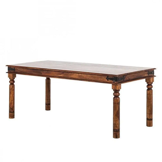 Solid Wood A Rectangle Shape Vintage four Seater Dining Table. 